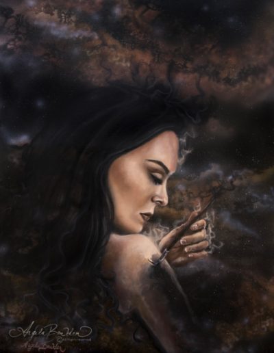 angela bawden divine feminine art woman creating herself painting web